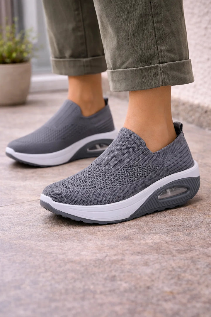 Baskets slip-on à coussin d'air