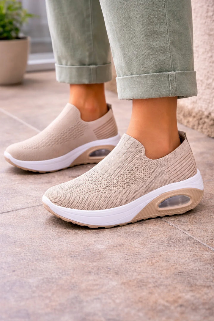 Baskets slip-on à coussin d'air