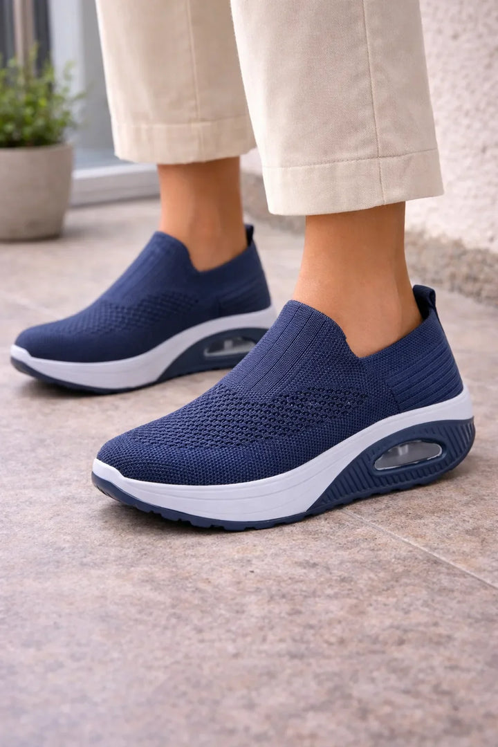 Baskets slip-on à coussin d'air