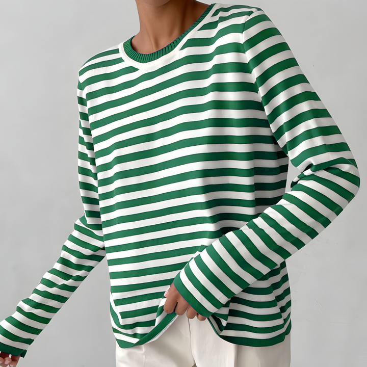Elin – Pull Rayé Femme