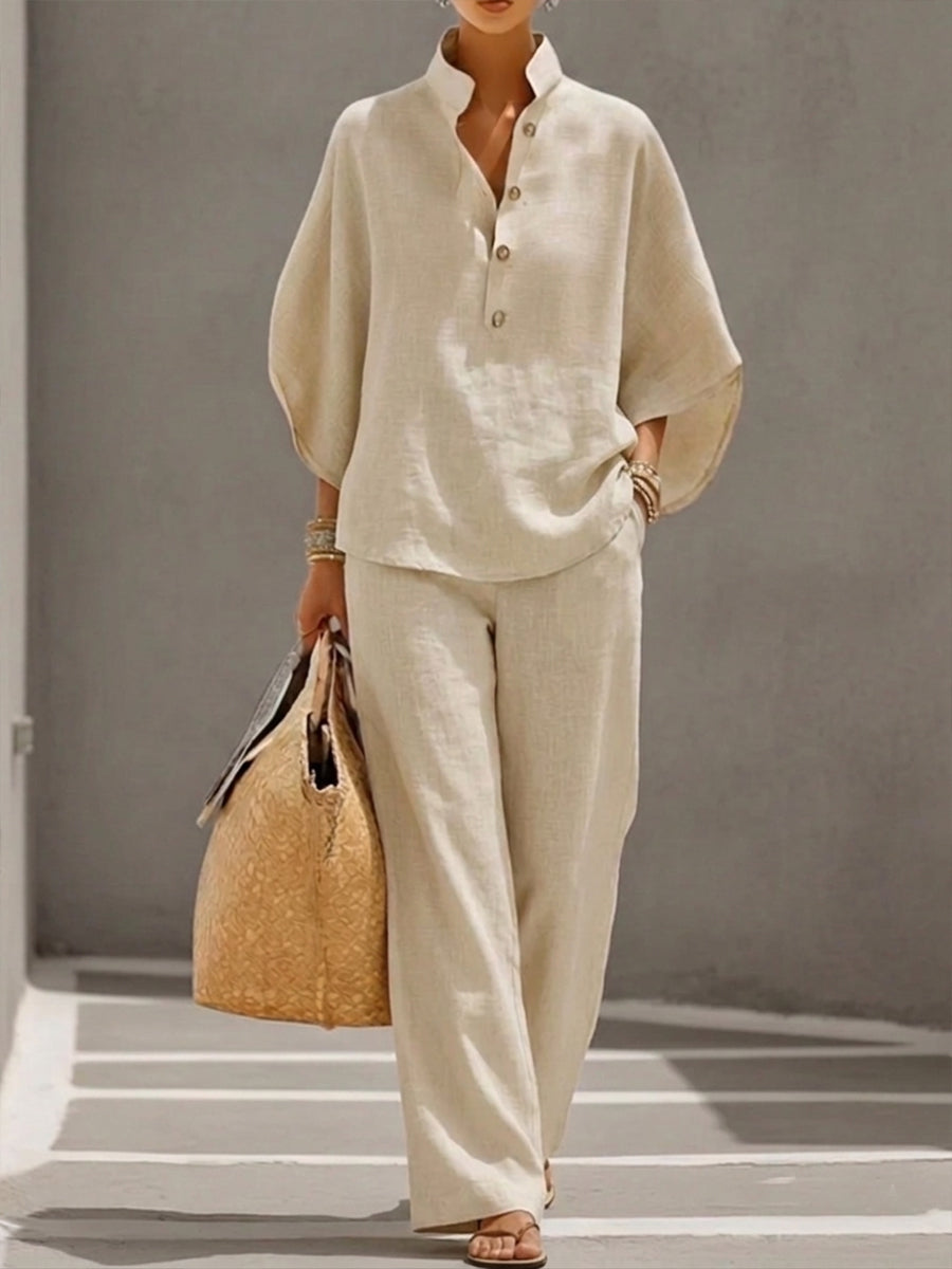 Douceur – Ensemble en Lin et Coton