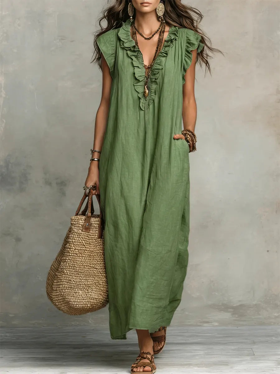 Bohème – Robe Fluide Chic et Bohème