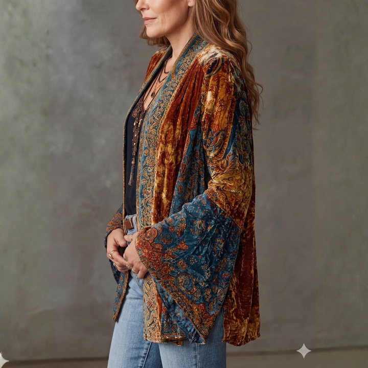 Flanelle Boho – Veste en Flanelle Bohème