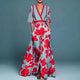 Fleur de Printemps – Robe Fleurie Col V