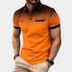 Chemise d'été orange à pois Teun