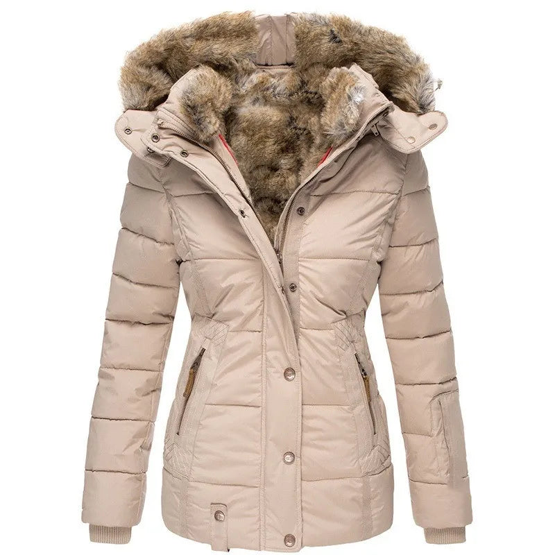 Tommy – Veste Élégante à Col en Fausse Fourrure