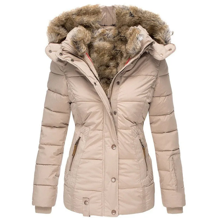 Tommy – Veste Élégante à Col en Fausse Fourrure