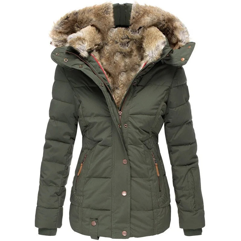 Tommy – Veste Élégante à Col en Fausse Fourrure
