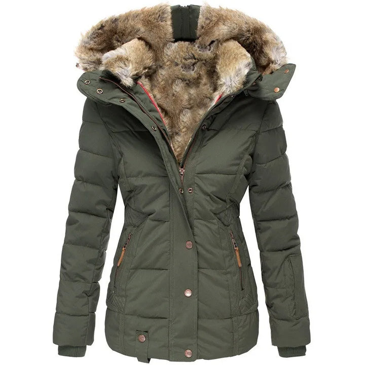 Tommy – Veste Élégante à Col en Fausse Fourrure