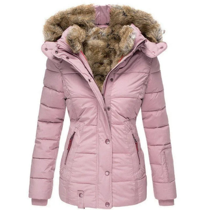 Tommy – Veste Élégante à Col en Fausse Fourrure