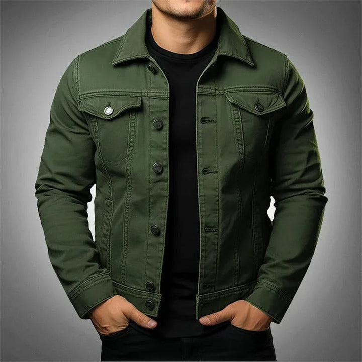 Léo – Veste en Jean Homme Tendance