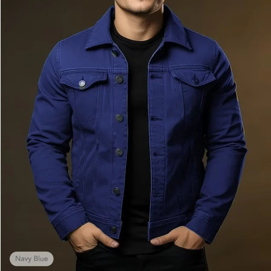 Léo – Veste en Jean Homme Tendance