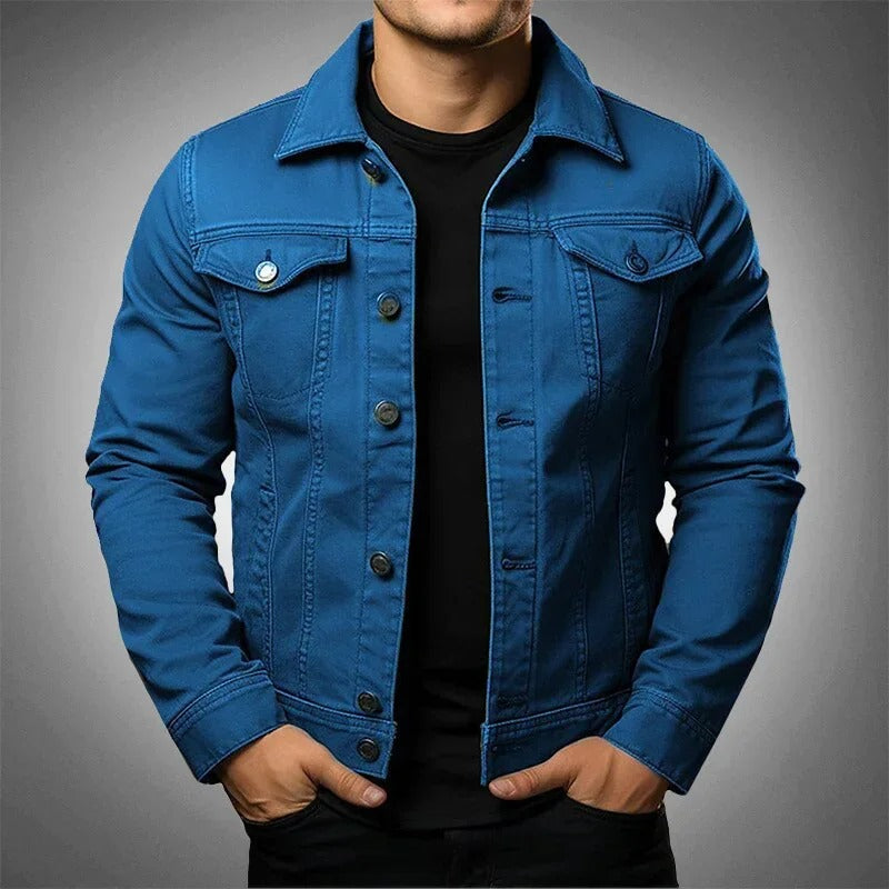 Léo – Veste en Jean Homme Tendance