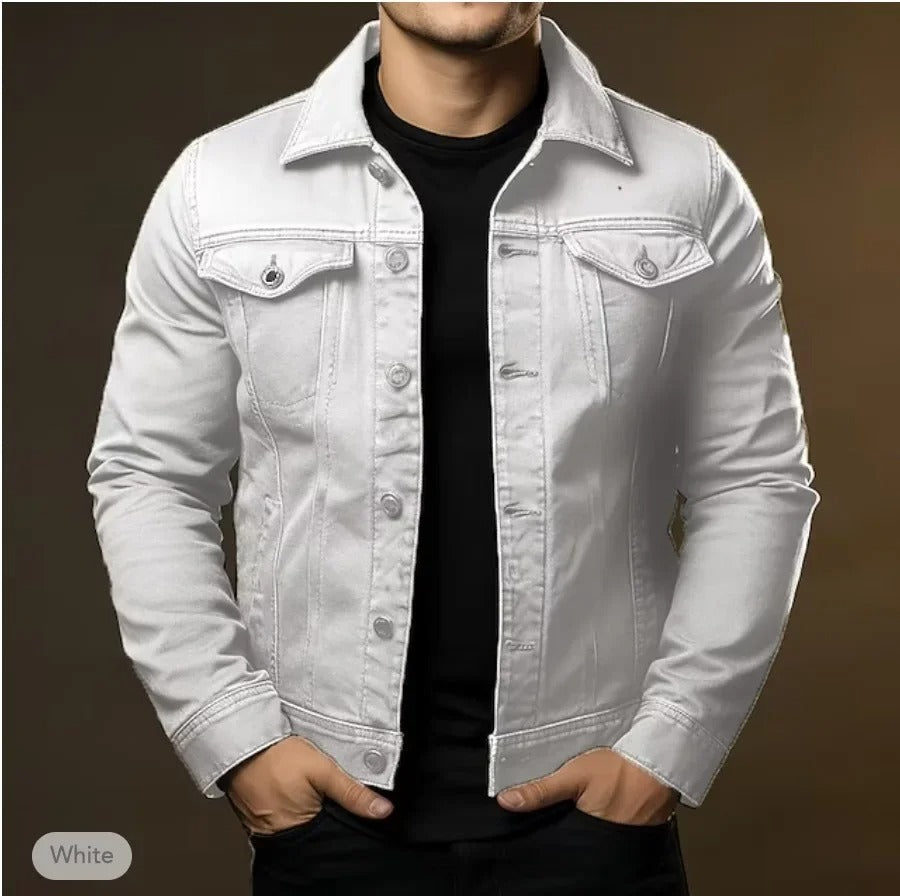 Léo – Veste en Jean Homme Tendance