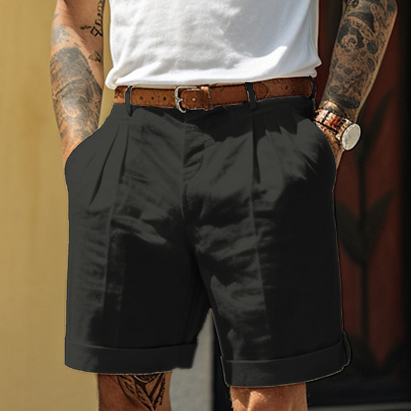 Steve – Short en Lin Confort Homme